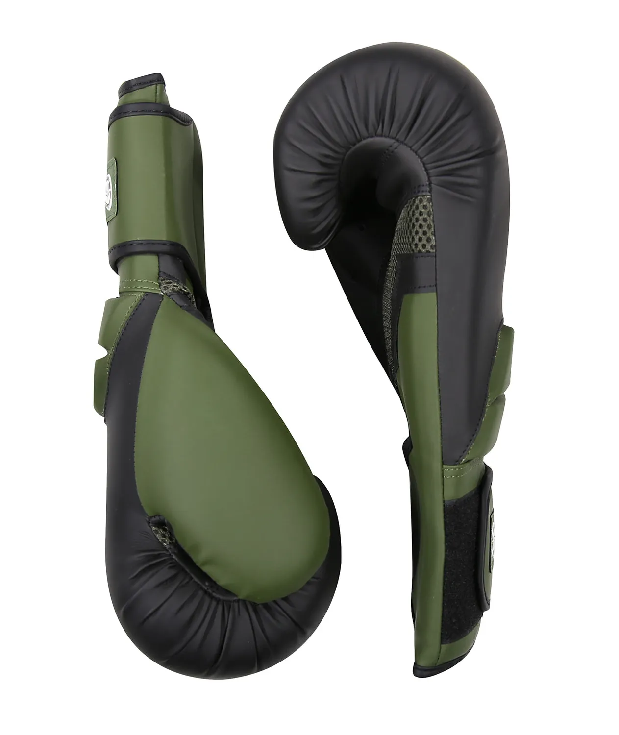 Tatami Strike Guanti boxe kaki pelle PU 14oz