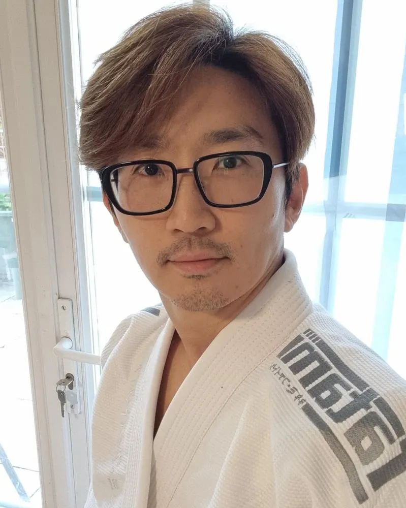 Tatami Fightwear Estilo Black Label kimono BJJ blu 550 gsm