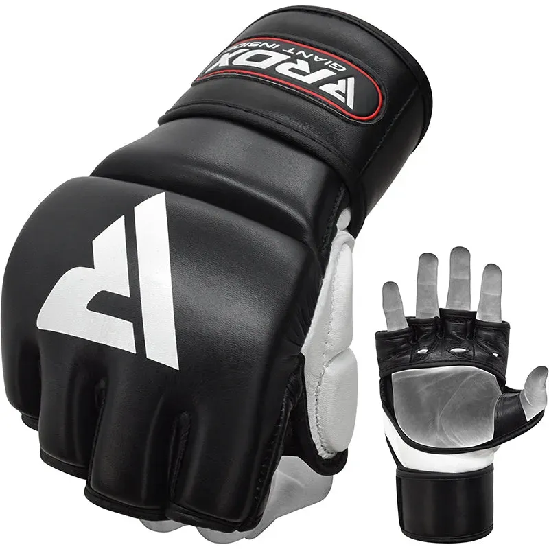 RDX T1 guanti MMA pelle taglia M protezione