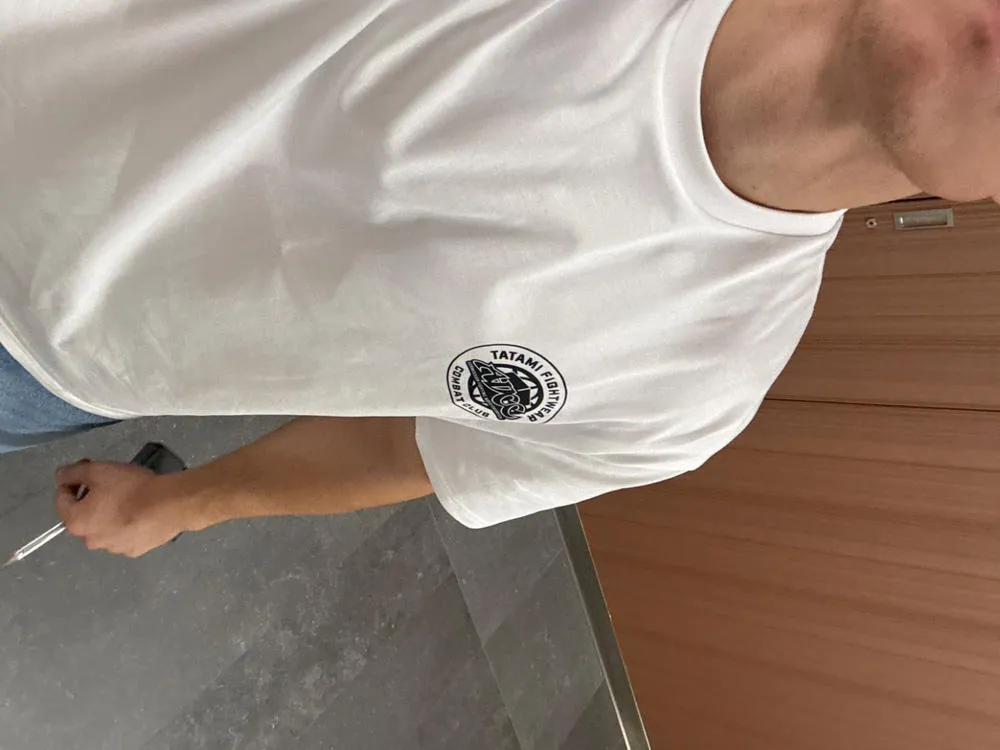 Tatami Fightwear ADCC Combat Club t-shirt cotone bianca