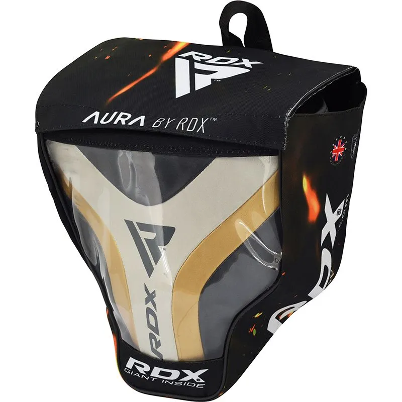 RDX T17 Aura Conchiglia Guardia Inguinale Dorata Protezione