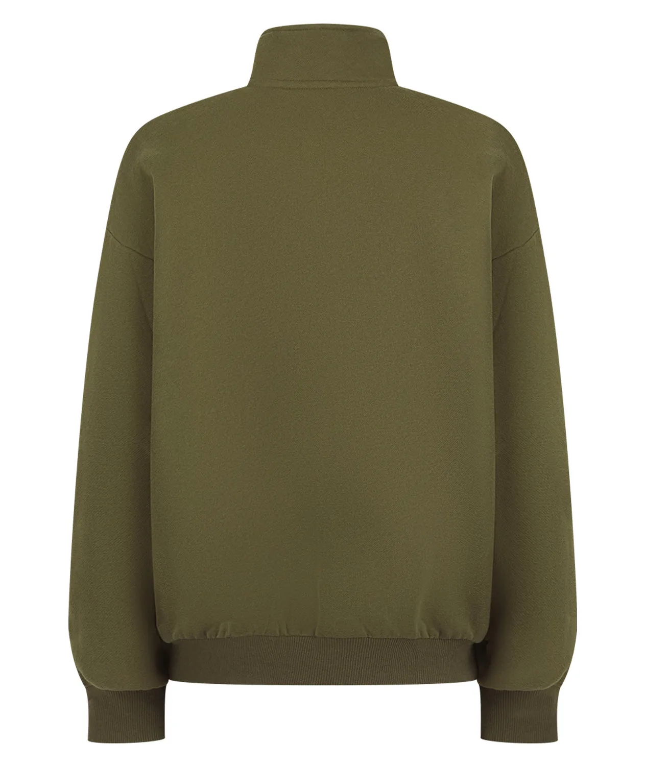 Tatami Fightwear Quarter Zip felpa donna kaki pile